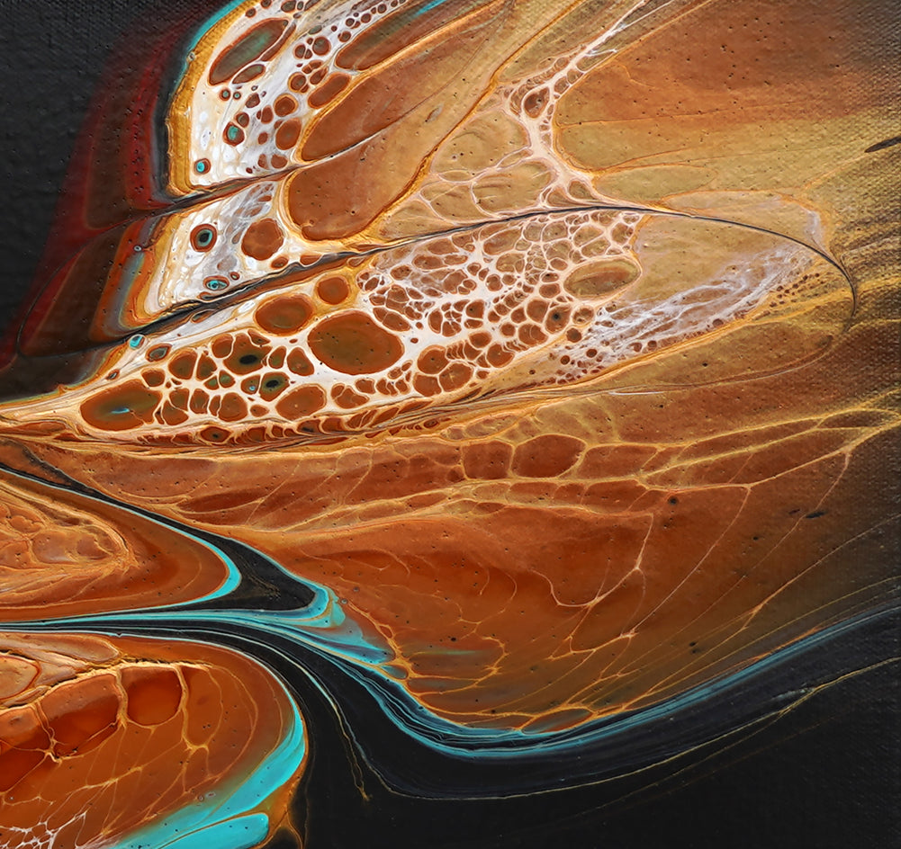 Elated by Linda McCord |  Closeup View of Artwork 