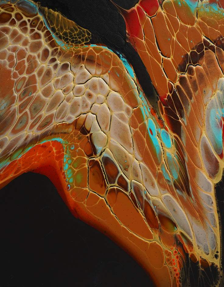 Euphoric by Linda McCord |  Closeup View of Artwork 
