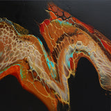 Original art for sale at UGallery.com | Euphoric by Linda McCord | $950 | acrylic painting | 20' h x 20' w | thumbnail 1