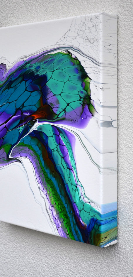 Expansion by Linda McCord |  Side View of Artwork 