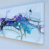 Original art for sale at UGallery.com | Force of Nature by Linda McCord | $675 | acrylic painting | 12' h x 24' w | thumbnail 2
