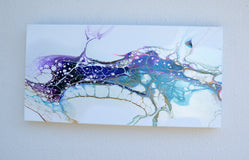 Original art for sale at UGallery.com | Force of Nature by Linda McCord | $675 | acrylic painting | 12' h x 24' w | thumbnail 3