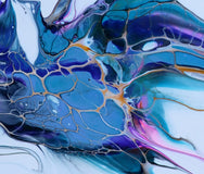 Original art for sale at UGallery.com | Let It Go by Linda McCord | $500 | acrylic painting | 10' h x 20' w | thumbnail 4