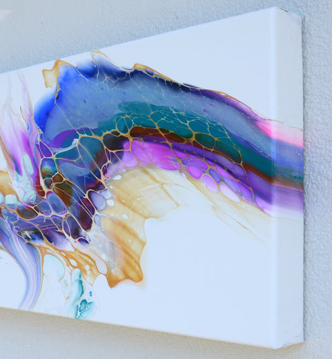 Making Believe by Linda McCord |  Side View of Artwork 