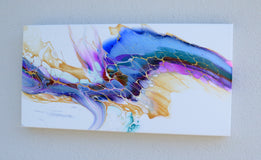 Original art for sale at UGallery.com | Making Believe by Linda McCord | $500 | acrylic painting | 10' h x 20' w | thumbnail 3