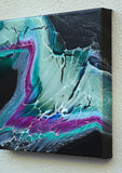 Original art for sale at UGallery.com | Quake by Linda McCord | $375 | acrylic painting | 12' h x 12' w | thumbnail 2