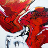 Original art for sale at UGallery.com | Reversal by Linda McCord | $600 | acrylic painting | 14' h x 14' w | thumbnail 1