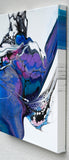 Original art for sale at UGallery.com | Reversion by Linda McCord | $750 | acrylic painting | 20' h x 16' w | thumbnail 2