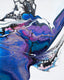 Original art for sale at UGallery.com | Reversion by Linda McCord | $750 | acrylic painting | 20' h x 16' w | thumbnail 1