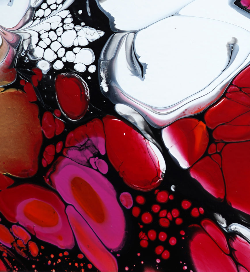 Ring Around by Linda McCord |  Closeup View of Artwork 