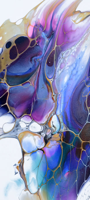 Slide Away by Linda McCord |   Closeup View of Artwork 