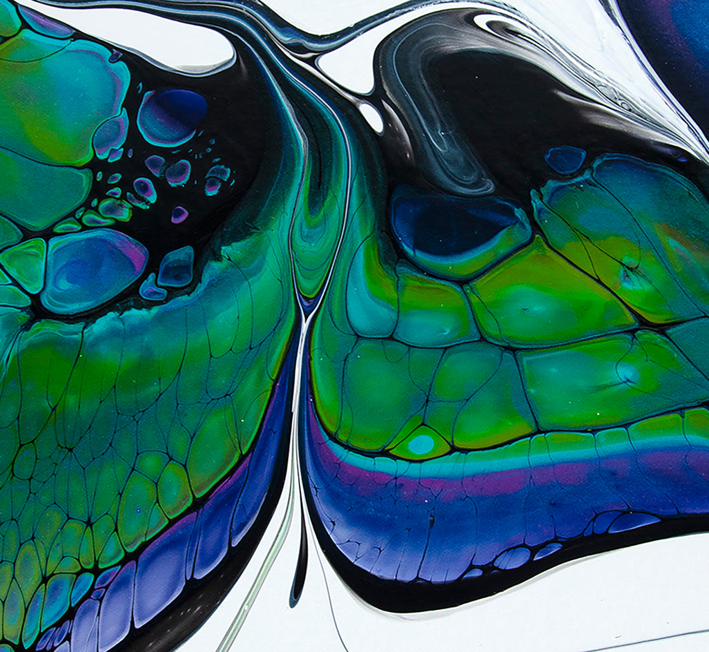 Sound of Wings by Linda McCord |  Closeup View of Artwork 