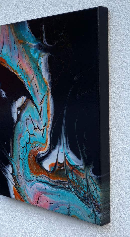 Splurt by Linda McCord |  Side View of Artwork 