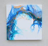 Original art for sale at UGallery.com | The Entrance by Linda McCord | $625 | acrylic painting | 16' h x 16' w | thumbnail 3