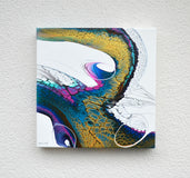 Original art for sale at UGallery.com | The Third Circle by Linda McCord | $375 | acrylic painting | 12' h x 12' w | thumbnail 3