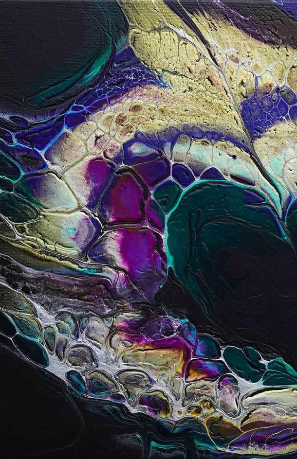 Turnabout by Linda McCord |  Closeup View of Artwork 