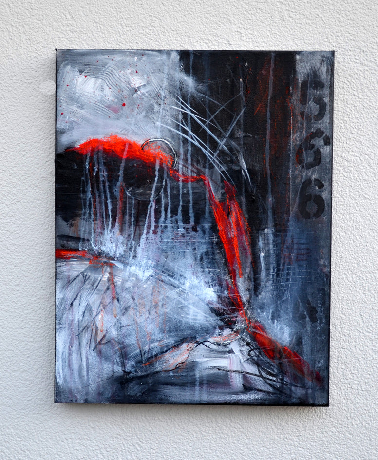 Red Rising by Linda McCord |  Context View of Artwork 