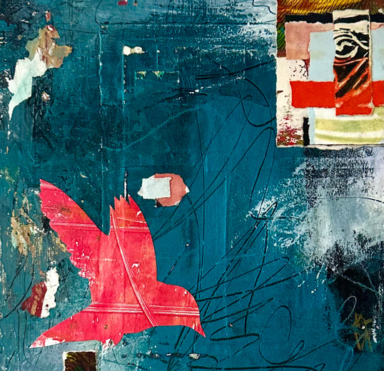 A Light in the Window 2 by Linda Shaffer |   Closeup View of Artwork 