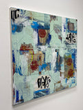 Original art for sale at UGallery.com | Any Way by Linda Shaffer | $1,500 | mixed media artwork | 36' h x 36' w | thumbnail 2