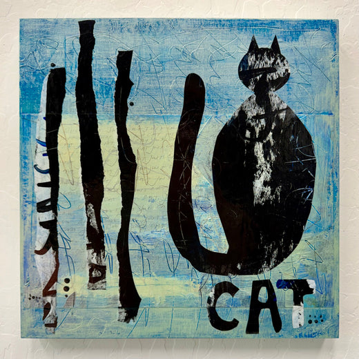 CAT by Linda Shaffer |  Context View of Artwork 