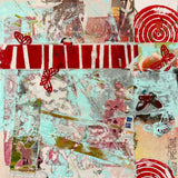 Original art for sale at UGallery.com | Forever Spring by Linda Shaffer | $325 | mixed media artwork | 12' h x 12' w | thumbnail 1