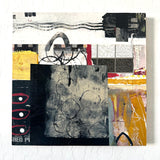 Original art for sale at UGallery.com | Go Fish 2 by Linda Shaffer | $325 | mixed media artwork | 12' h x 12' w | thumbnail 3