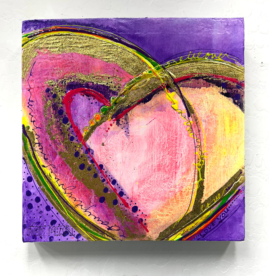 Love You by Linda Shaffer |  Context View of Artwork 