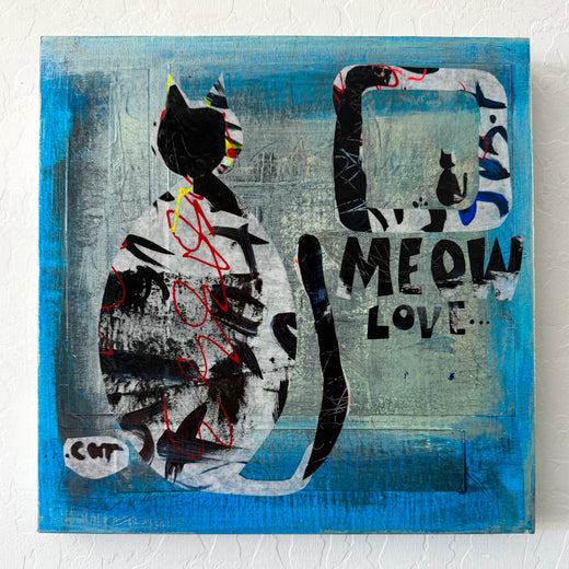 MEOW Love by Linda Shaffer |  Context View of Artwork 