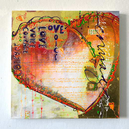 Notes to Self by Linda Shaffer |  Context View of Artwork 