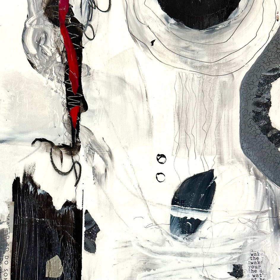 Surface 2 by Linda Shaffer |  Closeup View of Artwork 