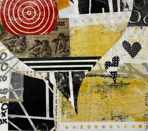 The Dance by Linda Shaffer |   Closeup View of Artwork 