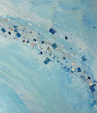 Original art for sale at UGallery.com | Wishing Well by Linda Shaffer | $1,700 | mixed media artwork | 36' h x 36' w | thumbnail 4