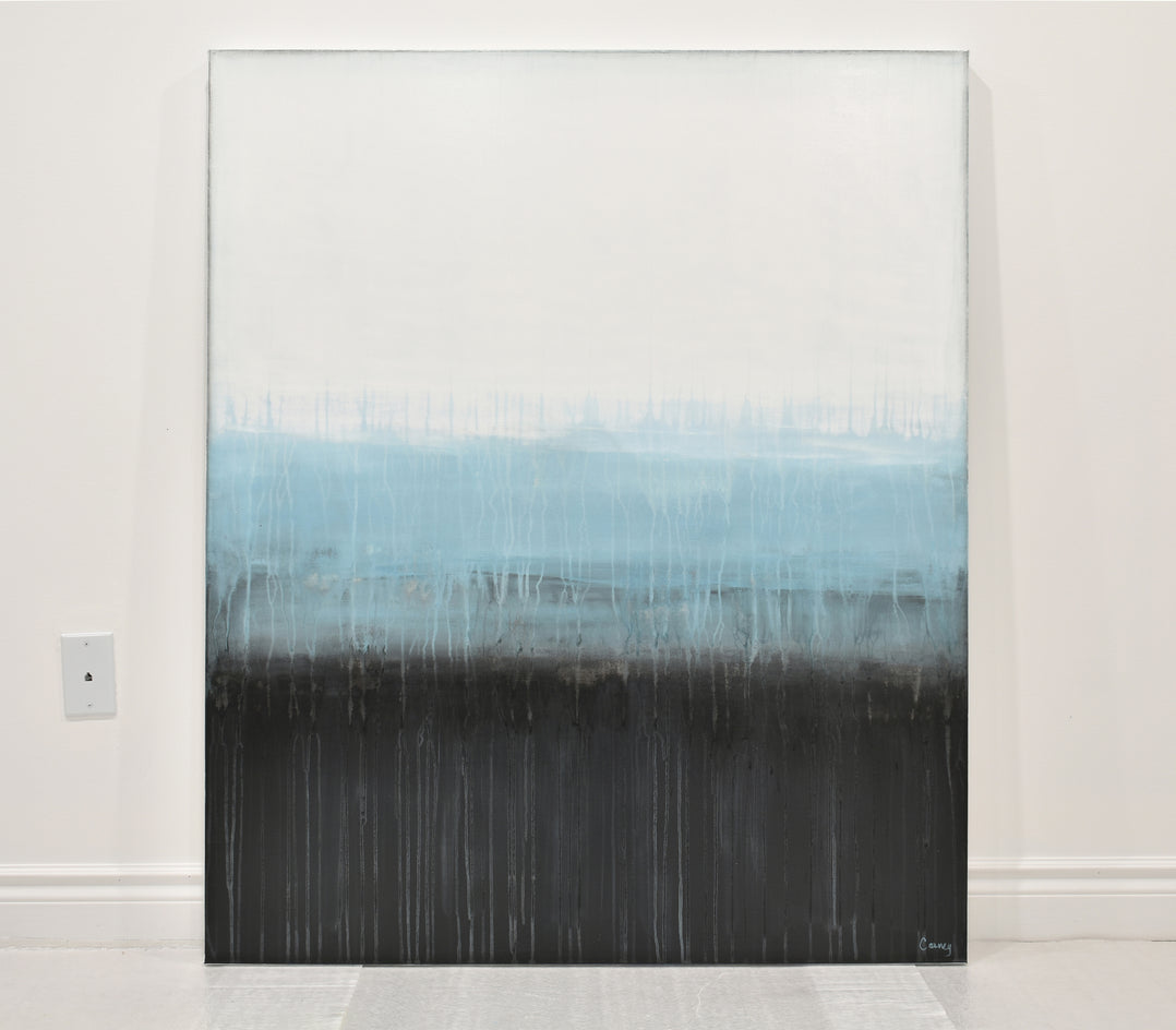 Blue Fog by Lisa Carney |  Context View of Artwork 