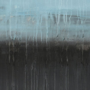 Blue Fog by Lisa Carney |   Closeup View of Artwork 