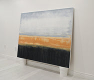 Original art for sale at UGallery.com | Evening Glow by Lisa Carney | $4,150 | acrylic painting | 48' h x 60' w | thumbnail 2