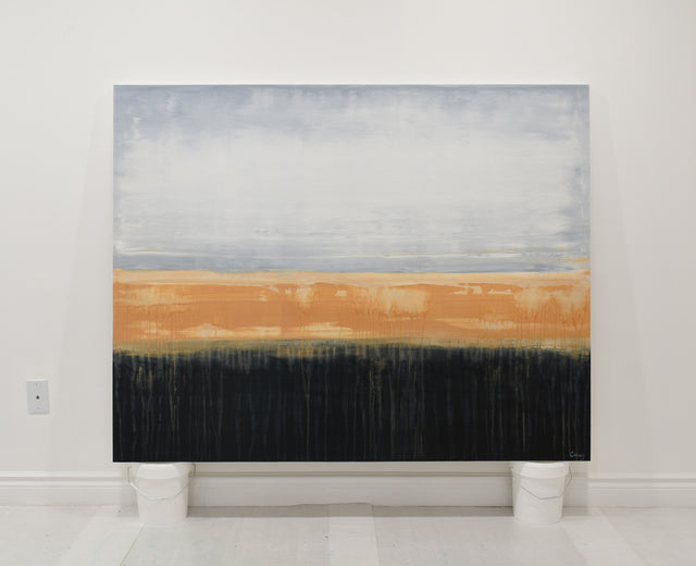 Evening Glow by Lisa Carney |  Context View of Artwork 