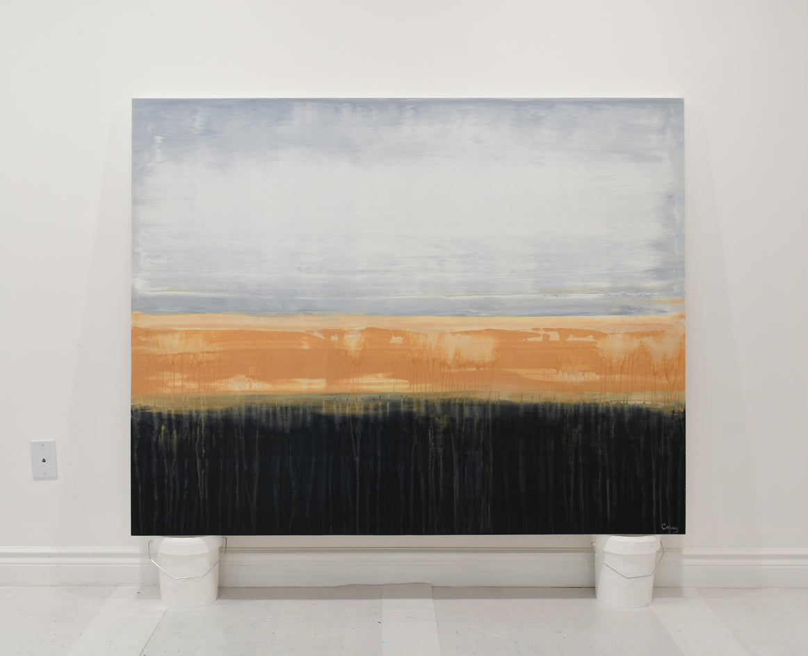 Evening Glow by Lisa Carney |  Context View of Artwork 