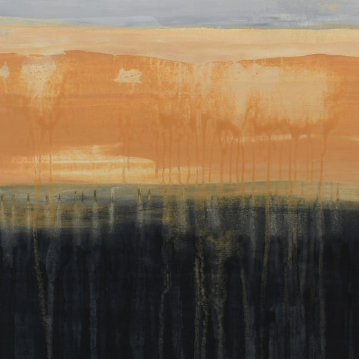 Evening Glow by Lisa Carney |   Closeup View of Artwork 