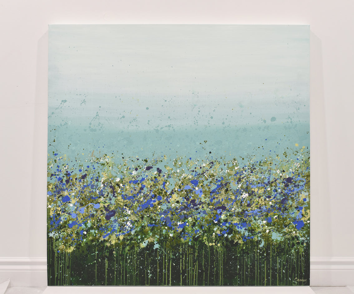 Grassy Meadows by Lisa Carney |  Context View of Artwork 