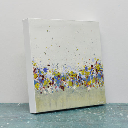 Meadowland 12 by Lisa Carney |  Side View of Artwork 