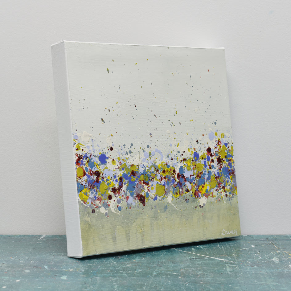 Meadowland 12 by Lisa Carney |  Side View of Artwork 