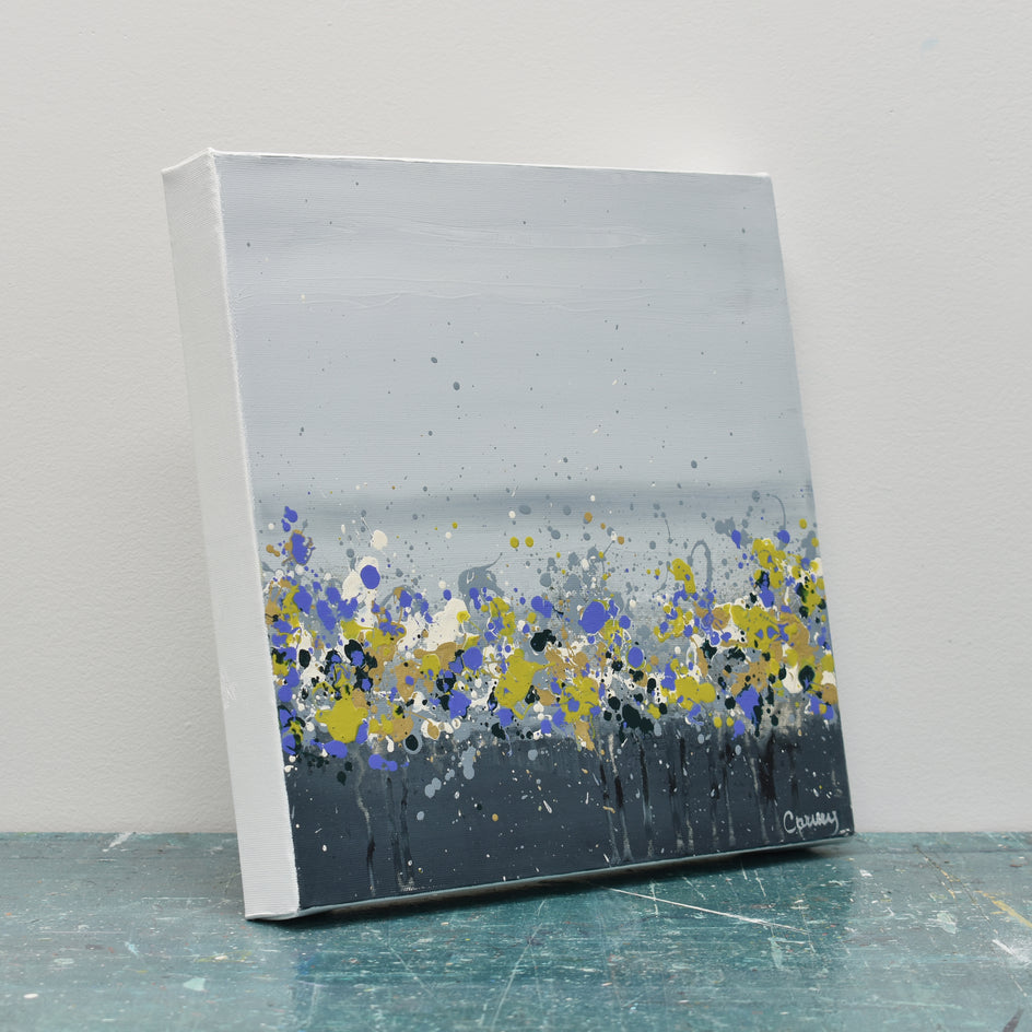 Meadowland 6 by Lisa Carney |  Side View of Artwork 