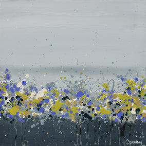 acrylic painting by Lisa Carney titled Meadowland 6