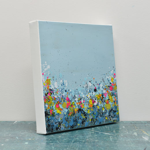 Meadowland 7 by Lisa Carney |  Side View of Artwork 