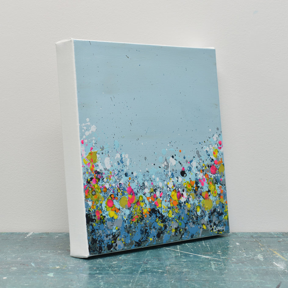 Meadowland 7 by Lisa Carney |  Side View of Artwork 