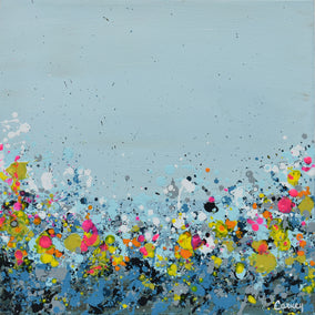 acrylic painting by Lisa Carney titled Meadowland 7