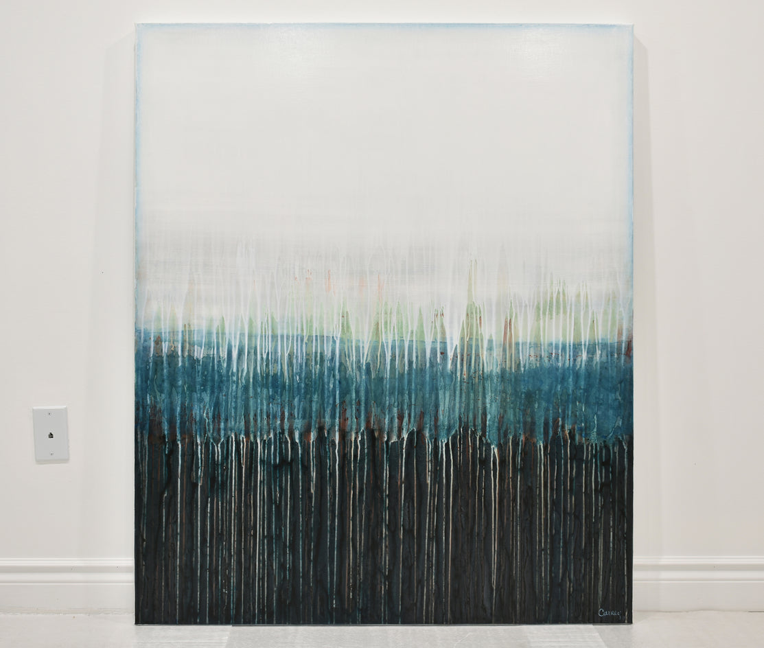 Morning Kiss by Lisa Carney |  Context View of Artwork 