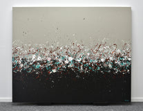Original art for sale at UGallery.com | Sand Reef by Lisa Carney | $4,150 | acrylic painting | 48' h x 60' w | thumbnail 3