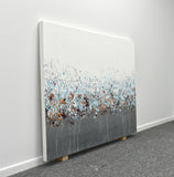 Original art for sale at UGallery.com | Sprinkled Landscape by Lisa Carney | $2,550 | acrylic painting | 36' h x 48' w | thumbnail 2