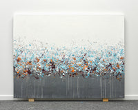 Original art for sale at UGallery.com | Sprinkled Landscape by Lisa Carney | $2,550 | acrylic painting | 36' h x 48' w | thumbnail 3